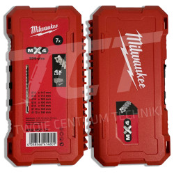Zestaw wierteł udarowych do betonu SDS-Plus MX4, 4-ostrzowe, 5-12 mm (7 szt.) 4932492113