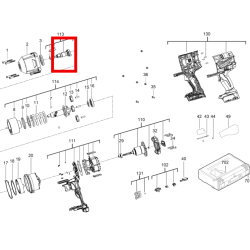 UCHWYT, KOŃCÓWKA, KOWADEŁKO DO KLUCZA UDAROWEGO 1/2” – NOWY ORYGINALNY MILWAUKEE 4931465332