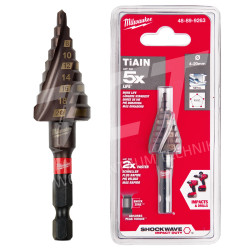 Wiertło udarowe stopniowe do metalu 4 -20 Milwaukee 48899263