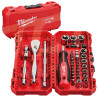 Zestaw nasadek 1/4" z grzechotką i bity (38 szt.) Milwaukee 4932498381