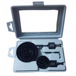 Zestaw Otwornic do Drewna i G-K Dedra 19-82mm | 11 cz.