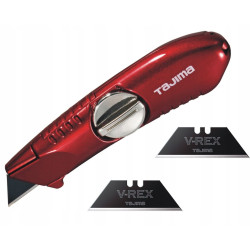 Nóż z ostrzem trap. V-REX CZER. TAJIMA VR101D/R1