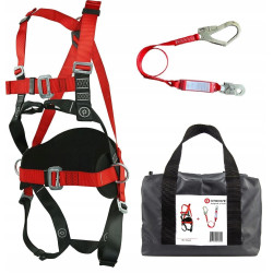 Szelki chroniące przed upadkiem z wysokości GEKKO PLUS, amortyzator worek