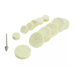 Filce  polerskie zestaw 13szt 08T607