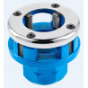 Głowica Gwintująca do Rur 1/2" Högert HT1P639 | Stal 9Cr2 | BSPT