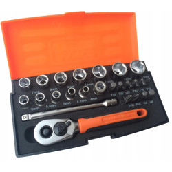 KPL. 1/4 SOCKET SET 25PCS   SBSL25