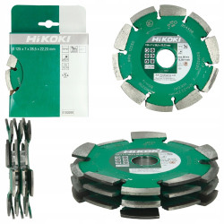 Zestaw 3 tarcz do brzownicy 125 x 28,5  hikoki