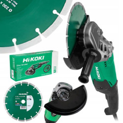 HIKOKI Szlifierka Kątowa Duża G23SW2 230mm 2200W + tarcza DIAMENTOWA