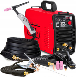 Spawarka Ideal PRAKTIK TIG 202 PULSE DIGITAL | TIG DC / MMA | 200A