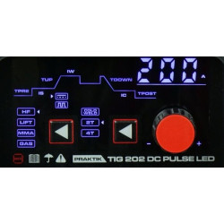 PRAKTIK TIG 202 DC PULSE LED Ideal