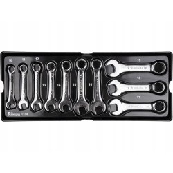 Wkład-Klucze krótkie pł-oczk.C1230  10-19mm+tacka C1101 RICHMANN