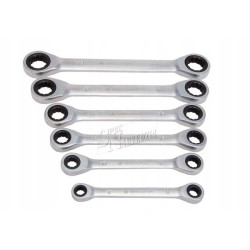 Klucze kpl z grzechotką 8-19mm 72z RICHMANN C7402