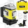 Laser Krzyżowy Nivel System CLx3G | Zielona Wiązka 3x360° | Bluetooth