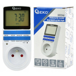 Programator czasowy-wyłącznik prądu LCD G03346