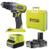 RYOBI R18PD2-120B – wiertarko-wkrętarka z zestawem