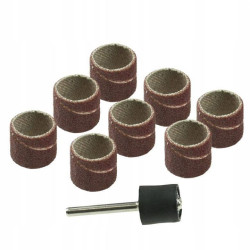 Taśmy Szlifierskie 12.7mm K60 K120 | Zestaw 9szt | DEDRA 08T601