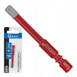 Wiertło diamentowe do gresu 6mm HEX G39716