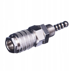 Szybkozłącze TYP21 6mm DN5 PROFI GRODZIOWA SREBRNA ITALY (mosiądz niklowany)