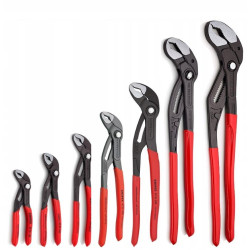 Największy zestaw Knipex Szczypce klucz 7x Cobra