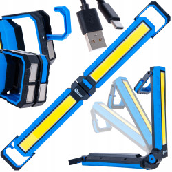 Lampa warsztat.LED-COB-10W-4000mAh G15116