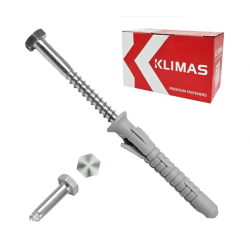 Kołek rozp.ram.przet.wgł. krzyżowe  8x65 KPR-PIKE-08065K