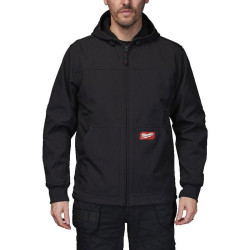 Kurtka Softshell z kapturem FREEFLEX™ czarna roz M