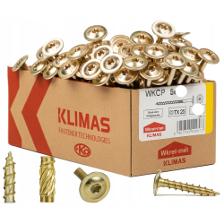 Wkręty ciesielskie z łbem podk 5x80-150sz