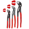 Największy zestaw Knipex Cobra 3x + nakładki