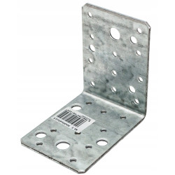 Kątownik Łącznikowy Ciesielski KL-3 90x90x65 mm | Ocynkowany