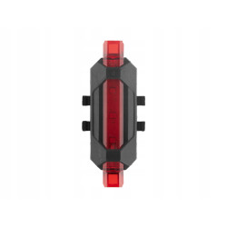 Lampka rowerowa USB IPX4  przód + tył K02313