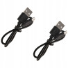 Lampka rowerowa USB IPX4 przód + tył K02312