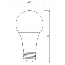 Żarówka LED E27 18W, 1750lm, LD-PC3A65-18W