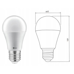 Żarówka LED  E27, 11,5W, 1100lm