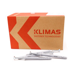 Kołki Szybkiego Montażu SMK 8x60 mm z Kołnierzem | 100 szt.