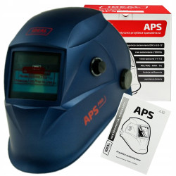Przyłbica auto. APS Pro 510G BLUE MATT True