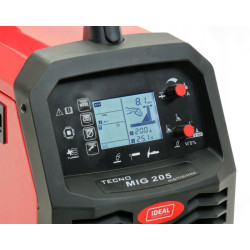 TECNO MIG 205 LCD MIG/TIG/MMA SYNERGIC 4x4