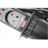 Gniazdo meblowe wpusz. 60mm3xgni. AE-BPW3U60-20 cz