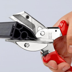 Nożyce do cięcia ukosow 215mm PCV KNIPEX 9435215