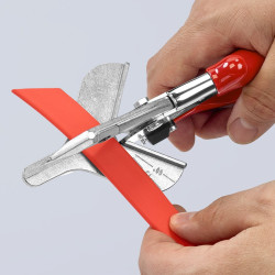 Nożyce do cięcia ukosow 215mm PCV KNIPEX 9435215