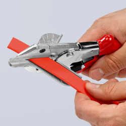 Nożyce do cięcia ukosow 215mm PCV KNIPEX 9435215