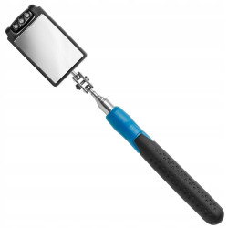 Lusterko inspekcyjne50x80mm z led HT4R504