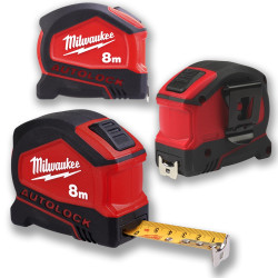 Taśma miernicza AUTOLOCK 8m/25mm MILWAUKEE Gen 2