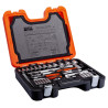 Zestaw nasadek 1/2i1/4 z akc+klu.92 S910