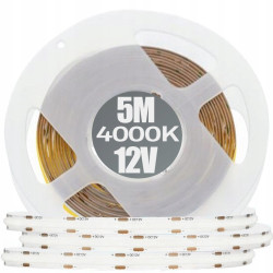 Taśma LED COB 12V 480LED/m 8mm 11W/m