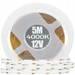 Taśma LED COB 12V 480LED/m 8mm 11W/m