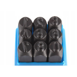 Numeratory cyfry 8mm/9el. (25/50) G01811