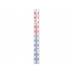 Termometr zaokienny 205x17mm biały 12/120 K00410A
