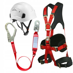 Zestaw bezpieczeństwa Gekko Comfort + amor1+KASK