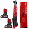 Milwaukee Grzechotka 1/2 M12FIR12G2-502 108Nm + 2x Akumulator M12HB5 High Output