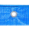 Plandeka 8x12m lekka/niebieska +/-5% G01937